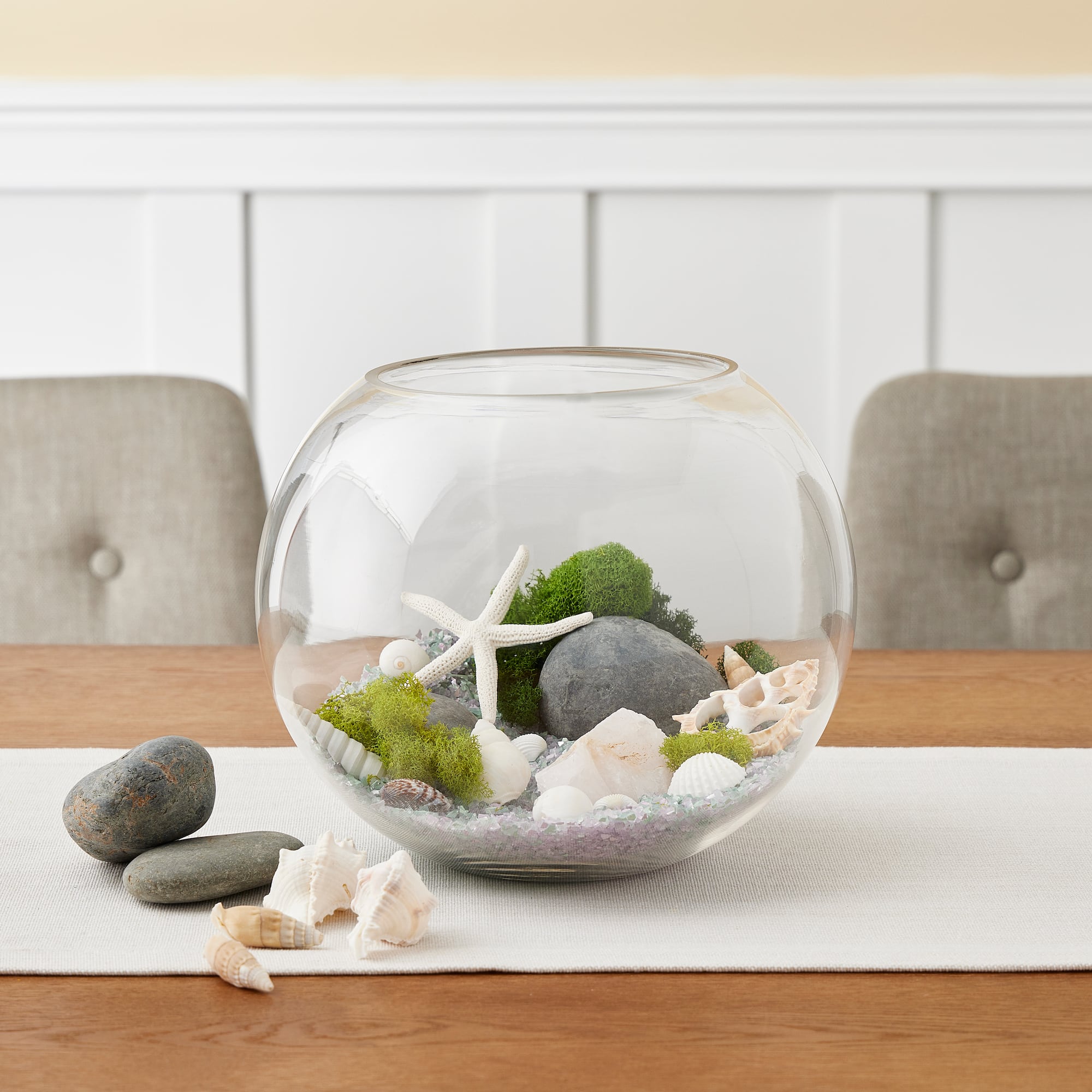Glass Bubble Ball Bowl by Ashland